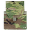 The Condor VAS Side Plate Insert in Scorpion OCP is a tactical military pouch featuring a camouflage pattern, flap closure, and a small front pull tab.
