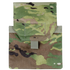 The Condor VAS Side Plate Insert in Scorpion OCP is a tactical military pouch featuring a camouflage pattern, flap closure, and a small front pull tab.