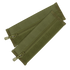 Two Condor VAS Zipper Strips, olive green fabric pouches with pull tabs, are stacked together, ideal for bushcraft or shooting range essentials.