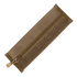 Condor VAS Zipper Strips in coyote brown feature a central zipper and hook-and-loop panels on both sides, making them ideal for plate carrier panels or Condor vests.