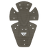 A knee pad insert from Condor, the Knee Pad Pro Inserts, features a dark gray, perforated, contoured design with the Condor logo displayed on a rectangular center patch.