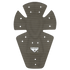 A pair of Condor Knee Pad Pro Inserts with a textured surface and multiple rivets, designed for enhanced protection when used with tactical gear.