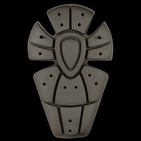 The Condor Knee Pad Pro Inserts are molded black pads with multiple segmented sections and ventilation holes, designed for sports or safety gear.