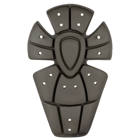 The Condor Knee Pad Pro Inserts are molded black pads with multiple segmented sections and ventilation holes, designed for sports or safety gear.