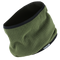 The Condor Reversible Gaiter features green textured fabric, black trim, and a small label at the edge—ideal for bushcraft or law enforcement—shown against a white background.