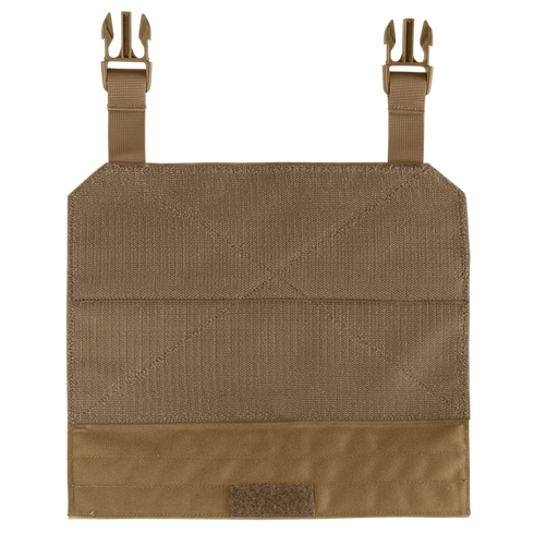 The Condor LCS VAS Molle Panel in tan features webbing and adjustable top buckles, designed for secure attachment to modular vests or backpacks. Now on sale!.