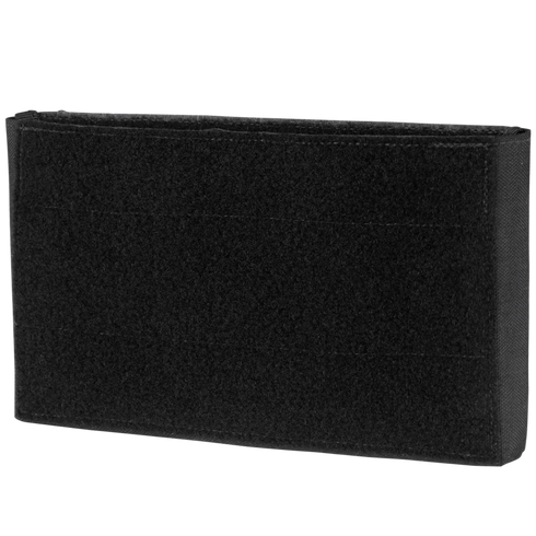 The Condor Specter Kangaroo Pocket is a rectangular black Velcro patch with finished edges, perfect for EDC or military use, shown on a plain background.