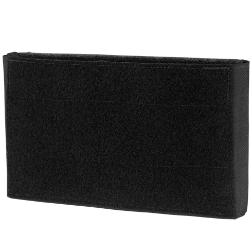 The Condor Specter Kangaroo Pocket is a rectangular black Velcro patch with finished edges, perfect for EDC or military use, shown on a plain background.