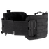 The Condor RS Cummerbund Retro Kit in black features adjustable straps, mesh lining, and MOLLE webbing for gear attachment, shown open and empty on a plain background.