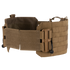 The Condor RS Cummerbund Retro Kit in coyote brown features hook-and-loop fasteners, mesh lining, adjustable straps, and modular attachment points.