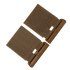 Two Condor RS Cummerbund Retro Kit pouches in brown fabric with plastic clips are shown side by side on a white background.