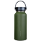 The Condor Vacuum Sealed Thermal Bottle is a green stainless steel bottle with a black screw-on lid, metal carrying handle, and the Condor logo—ideal for bushcraft or everyday carry.
