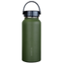 The Condor Vacuum Sealed Thermal Bottle is a green stainless steel bottle with a black screw-on lid, metal carrying handle, and the Condor logo—ideal for bushcraft or everyday carry.