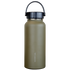 The Condor Vacuum Sealed Thermal Bottle is a matte olive green metal bottle with black handle and lid, logo printed vertically near the bottom—perfect for bushcraft or EDC kits.