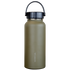 The Condor Vacuum Sealed Thermal Bottle is a matte olive green metal bottle with black handle and lid, logo printed vertically near the bottom—perfect for bushcraft or EDC kits.