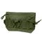 Condor VA Admin Pouch in Olive Drab, featuring a zipper, front elastic cord, and hook-and-loop panel, shown against a plain white background.