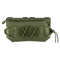 Condor VA Admin Pouch in Olive Drab, featuring a zipper, front elastic cord, and hook-and-loop panel, shown against a plain white background.
