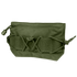 Condor VA Admin Pouch in Olive Drab, featuring a zipper, front elastic cord, and hook-and-loop panel, shown against a plain white background.
