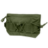 Condor VA Admin Pouch in Olive Drab, featuring a zipper, front elastic cord, and hook-and-loop panel, shown against a plain white background.