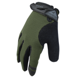 The Condor Shooter Glove is a green and black tactical glove featuring reinforced knuckles, an adjustable wrist strap, and the Condor logo.