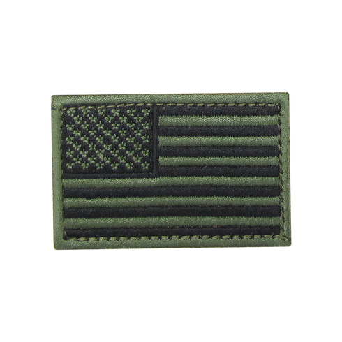 The Condor US Flag Patch features a subdued green and black design, ideal for law enforcement or bushcraft fans, shown on a white background.