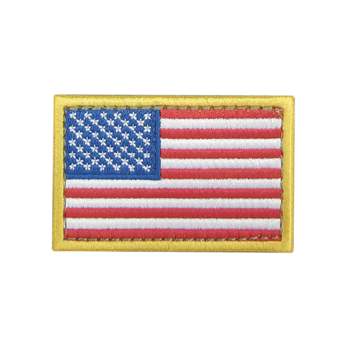 Condor Outdoor US Flag Patch in Red, White, and Blue.