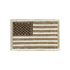 The Condor US Flag Patch is a rectangular fabric patch with a tan and brown embroidered flag on a white background, perfect for military uniforms or EDC gear.