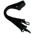The Condor Shoulder Strap is a black, adjustable strap with two plastic hooks at each end, designed for carrying bags or similar items.