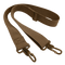 The Condor Shoulder Strap is a brown adjustable nylon strap featuring metal swivel snap hooks on both ends, ideal for bags or equipment.