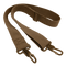 The Condor Shoulder Strap is a brown adjustable nylon strap featuring metal swivel snap hooks on both ends, ideal for bags or equipment.