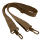 The Condor Shoulder Strap is a brown adjustable nylon strap featuring metal swivel snap hooks on both ends, ideal for bags or equipment.