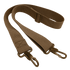 The Condor Shoulder Strap is a brown adjustable nylon strap featuring metal swivel snap hooks on both ends, ideal for bags or equipment.
