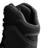 Close-up view of the upper portion of Condor Brigade 8" Tactical Boots in black, highlighting the textured fabric, stitching, and lace eyelets against a plain background.