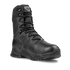 The Condor Brigade 8" Tactical Boot features a black design with a rugged sole, reinforced toe, mesh panels, and lace-up front, shown against a plain white background.