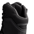 Close-up of the upper section of the Condor Brigade 8" Tactical Boots - Zip (Black), highlighting textured fabric, stitching, and lace eyelets against a white background.