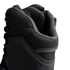 Close-up of the upper section of Condor Brigade 8" Tactical Boots - Zip (Black), highlighting textured fabric, stitching details, and lace eyelets against a white background.