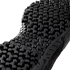 Close-up of the black sole on the Condor Brigade 8" Tactical Boots - Zip, featuring a textured hexagonal and cross-shaped tread pattern. The word "CONDOR" appears in raised letters at the center.