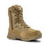 The Condor Brigade 8" Tactical Boots - Zip in coyote brown feature a lace-up design.