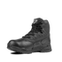 The Condor Brigade 6" Tactical Boots in black feature a reinforced toe, textured sole, and ankle support, shown at an angle on a plain white background.