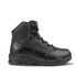 The Condor Brigade 6" Tactical Boots in black feature reinforced panels, a lace-up front, rubber sole, and rugged tread, shown in side profile on a plain background.