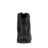 The Condor Brigade 6" Tactical Boots in black are shown from the back, highlighting the textured heel detailing and rugged sole.