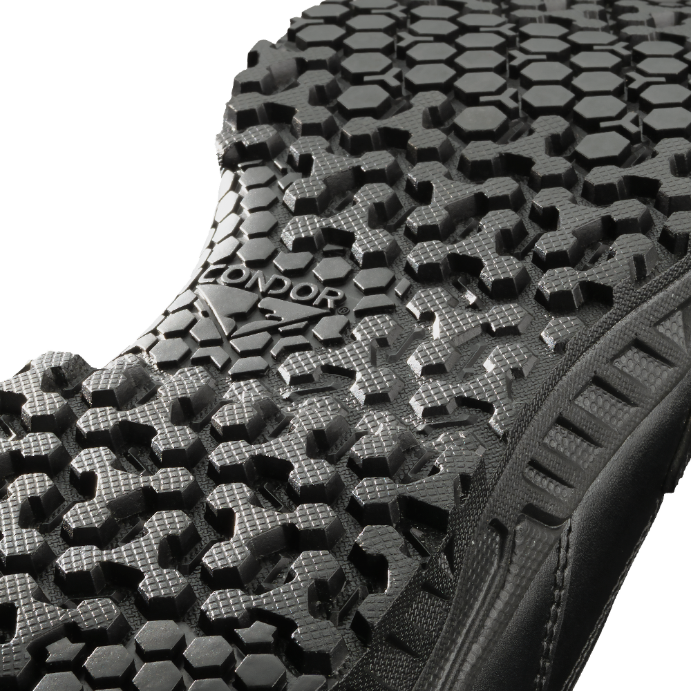 Close-up view of the black Brigade 8