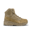 Condor Brigade 6" Tactical Boots in Coyote Brown feature a rugged rubber sole, mesh and suede panels, reinforced ankle support, and lace-up front, shown in profile against a white background.