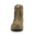 The Condor Brigade 8" Tactical Boots - AR670 are shown from the front, highlighting the laces, textured sole, and reinforced toe against a plain white background.