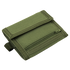 The Condor Vault Tri-Fold Wallet in olive green tactical fabric features a zipper pocket and a fold-over flap, displayed on a white background.