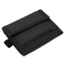 The Condor Vault Tri-Fold Wallet, made of black tactical fabric, features a front zipper pocket and a fold-over flap closure, displayed against a plain background.