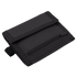 The Condor Vault Tri-Fold Wallet, made of black tactical fabric, features a front zipper pocket and a fold-over flap closure, displayed against a plain background.