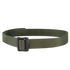 The Condor BDU Belt in olive green features durable woven nylon and a black metal buckle, perfect for bushcraft adventures.
