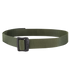 The Condor BDU Belt in olive green features durable woven nylon and a black metal buckle, perfect for bushcraft adventures.