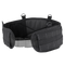 The Condor Battle Belt Gen II features adjustable straps, side padding, multiple attachment loops, and a front plastic buckle. Shown here in black against a white background.